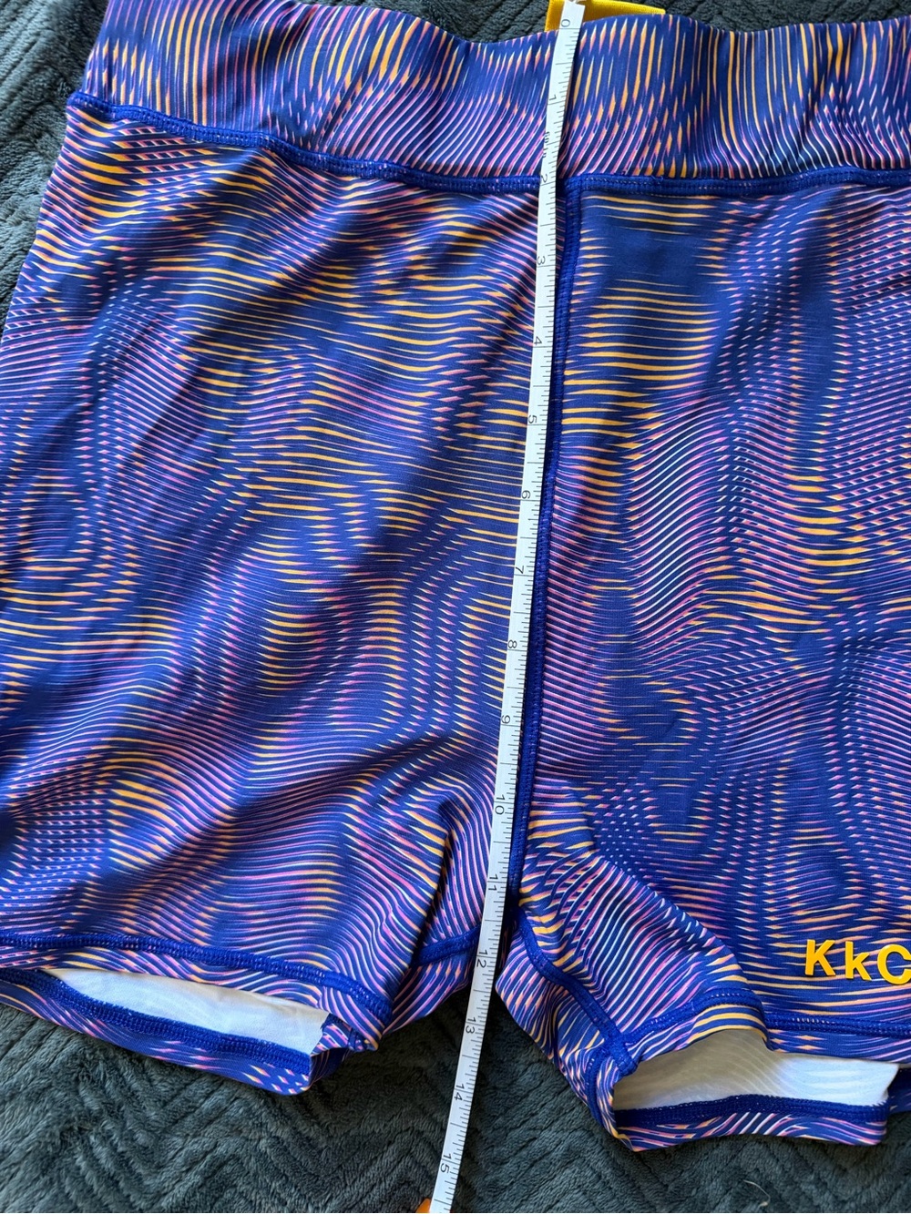 KKCo Outside Purple Abstract Cutout Activewear Set Size M Recycled Nylon - Picture 14 of 14